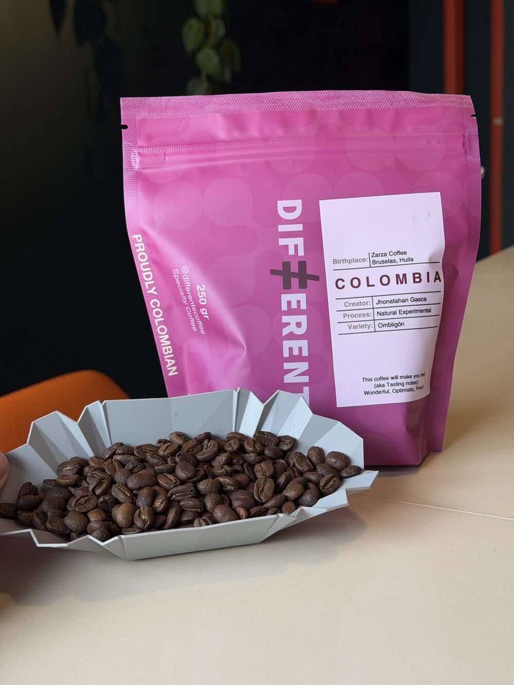 OMBLIGÓN Experimental Natural — with beans